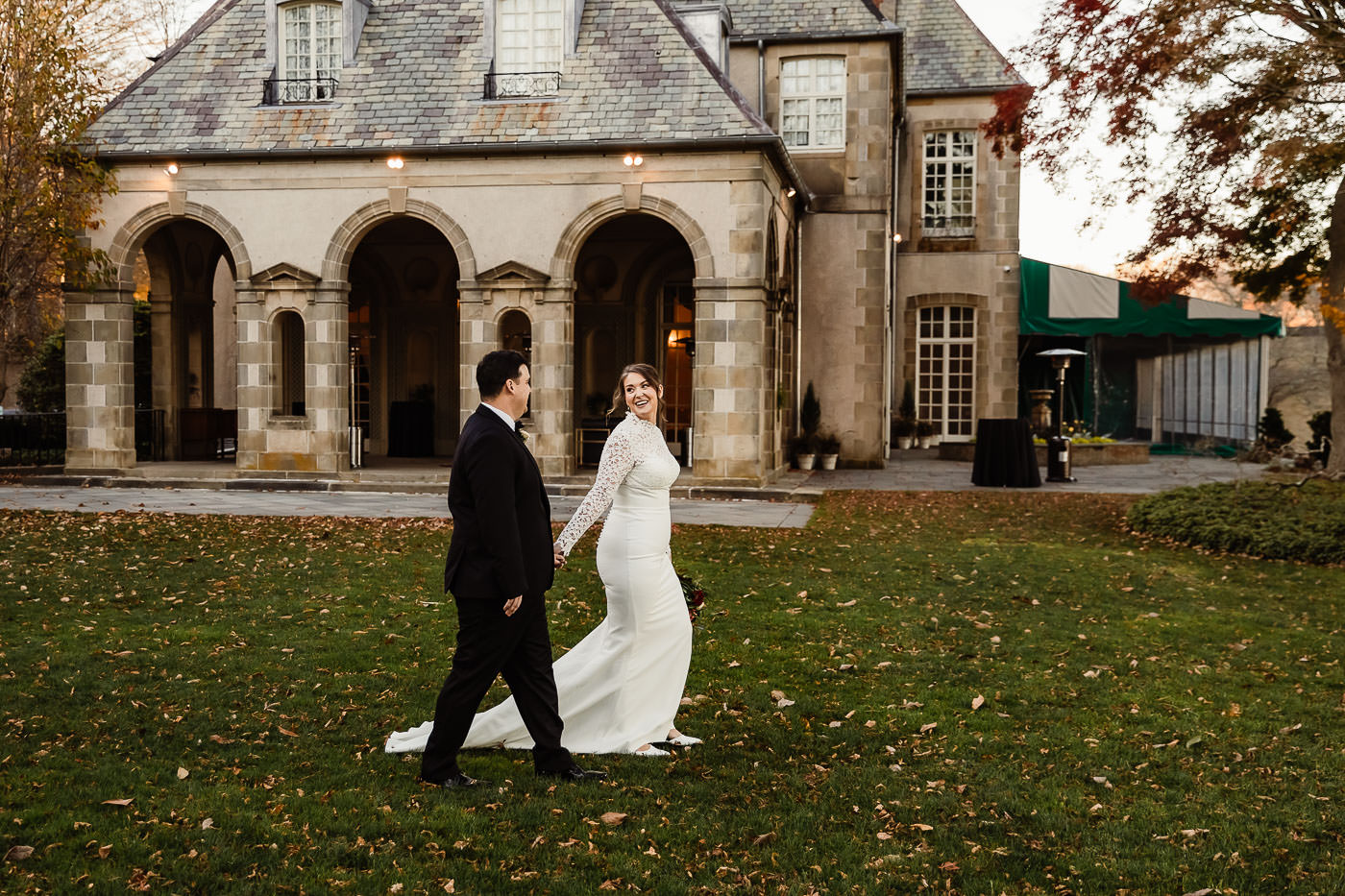 Fall Glen Manor House Wedding