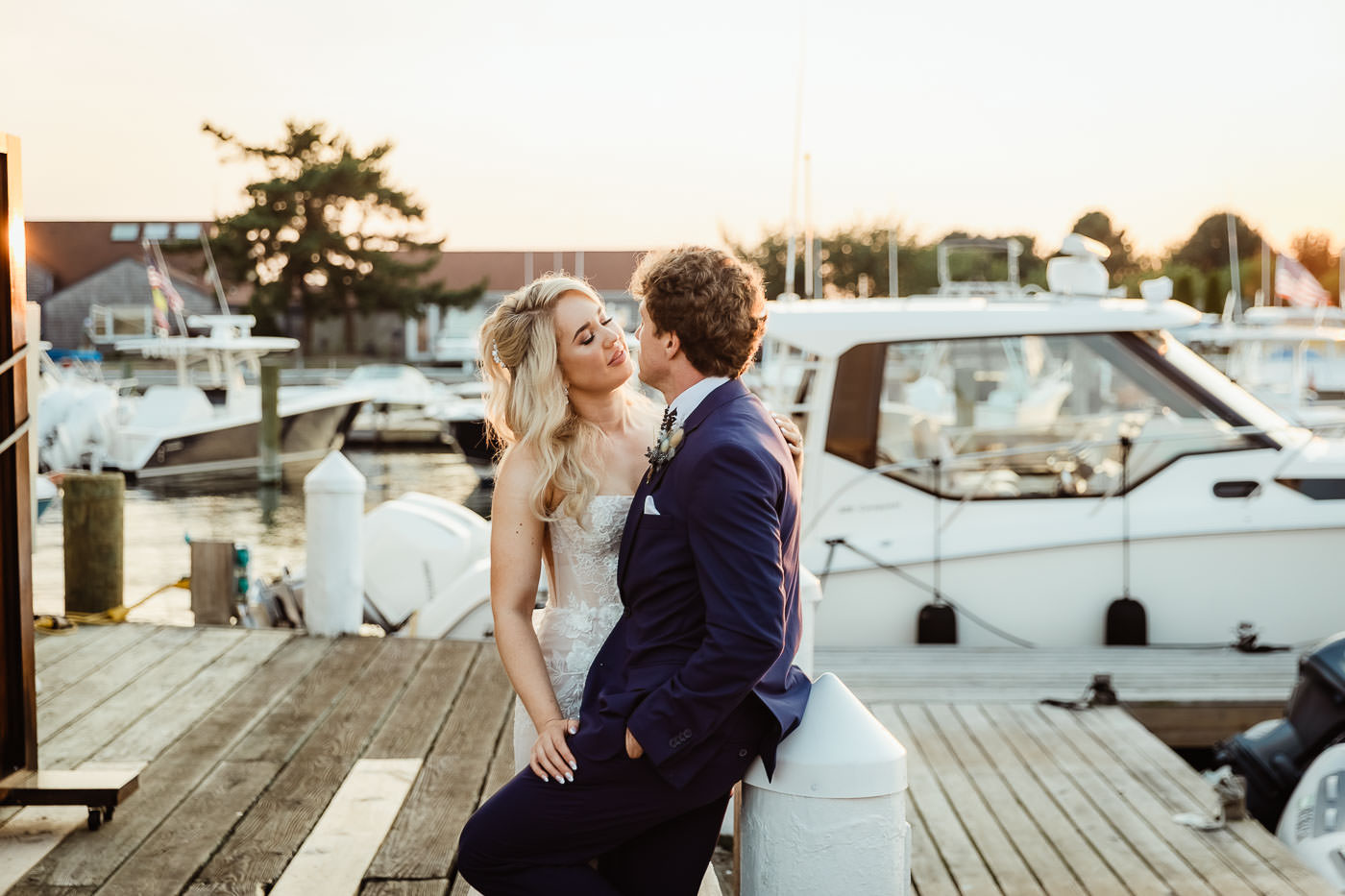 Summer Wedding Regatta Place Erika Garrett