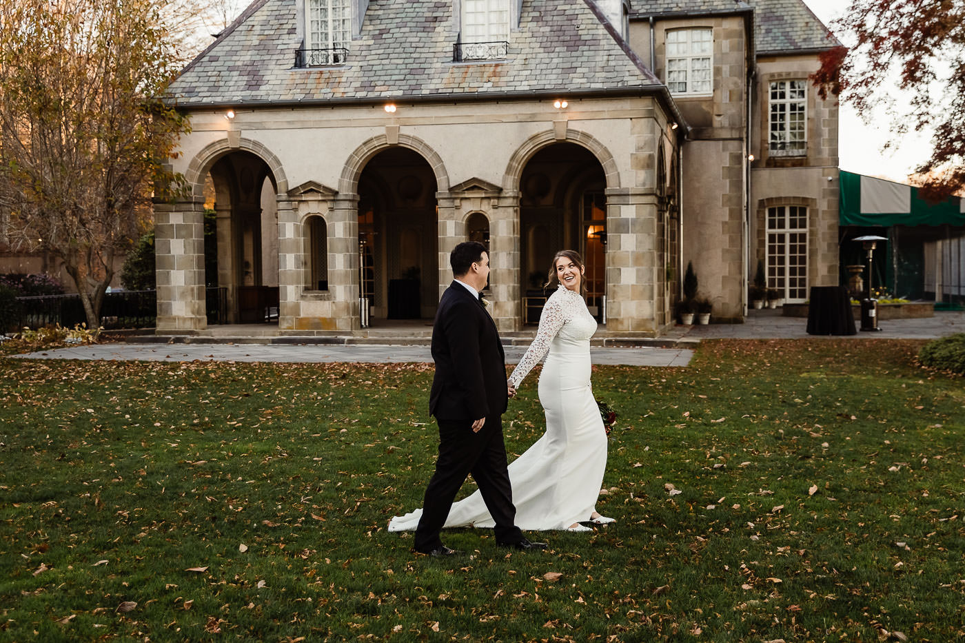 Fall Glen Manor House Wedding