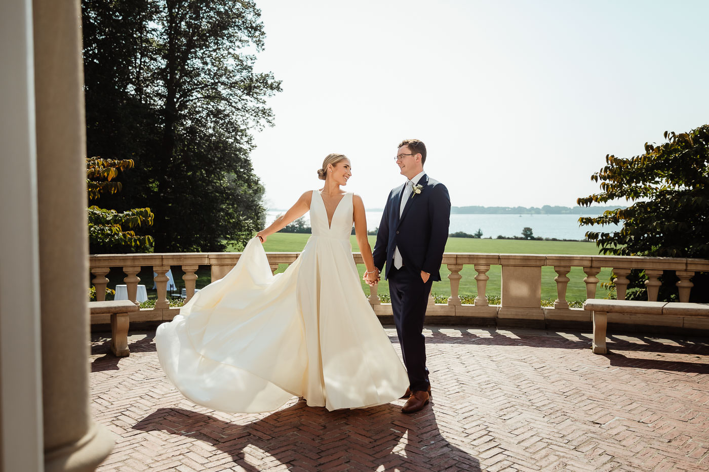 Blithewold Manor Wedding