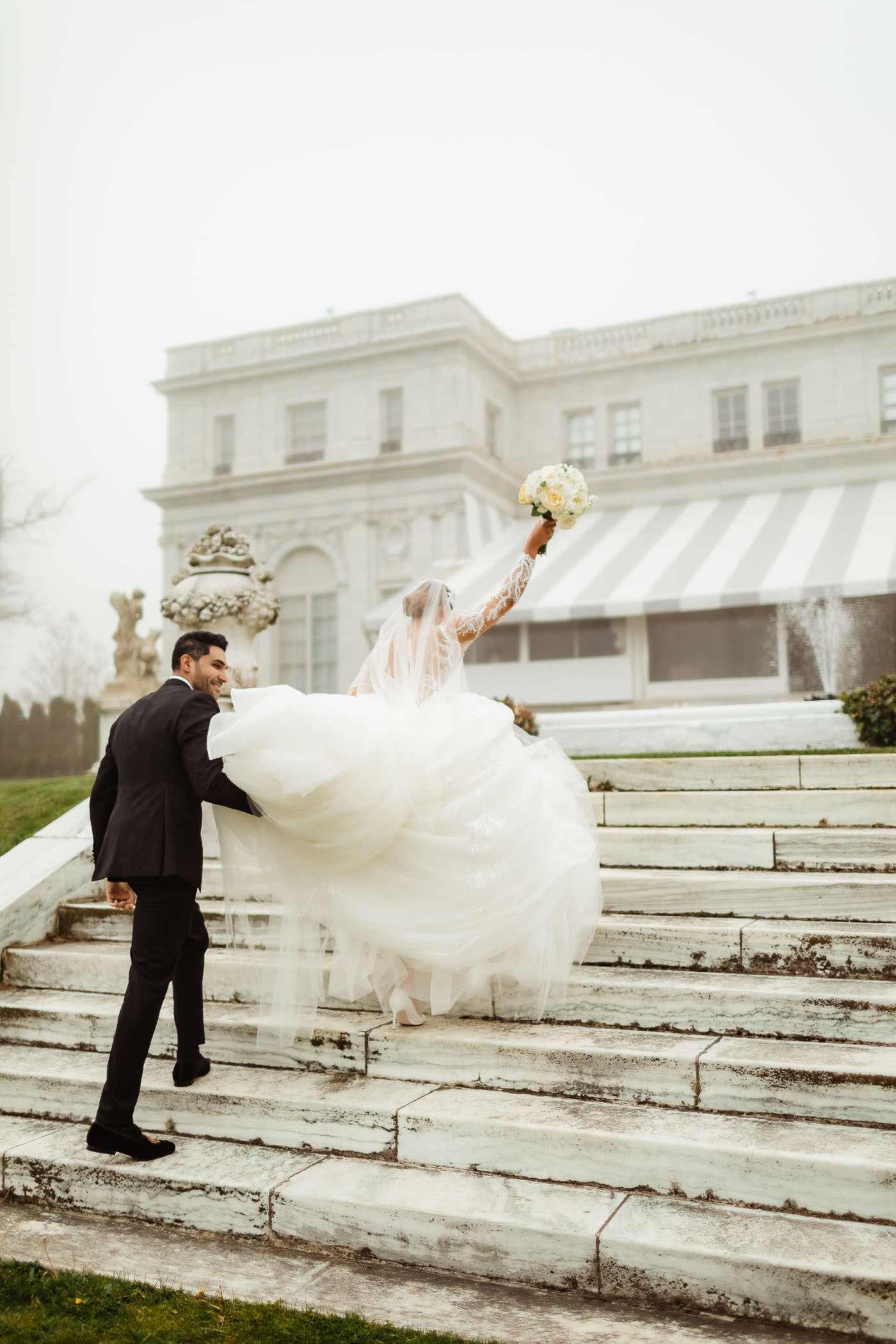 Rosecliff Mansion Wedding Newport