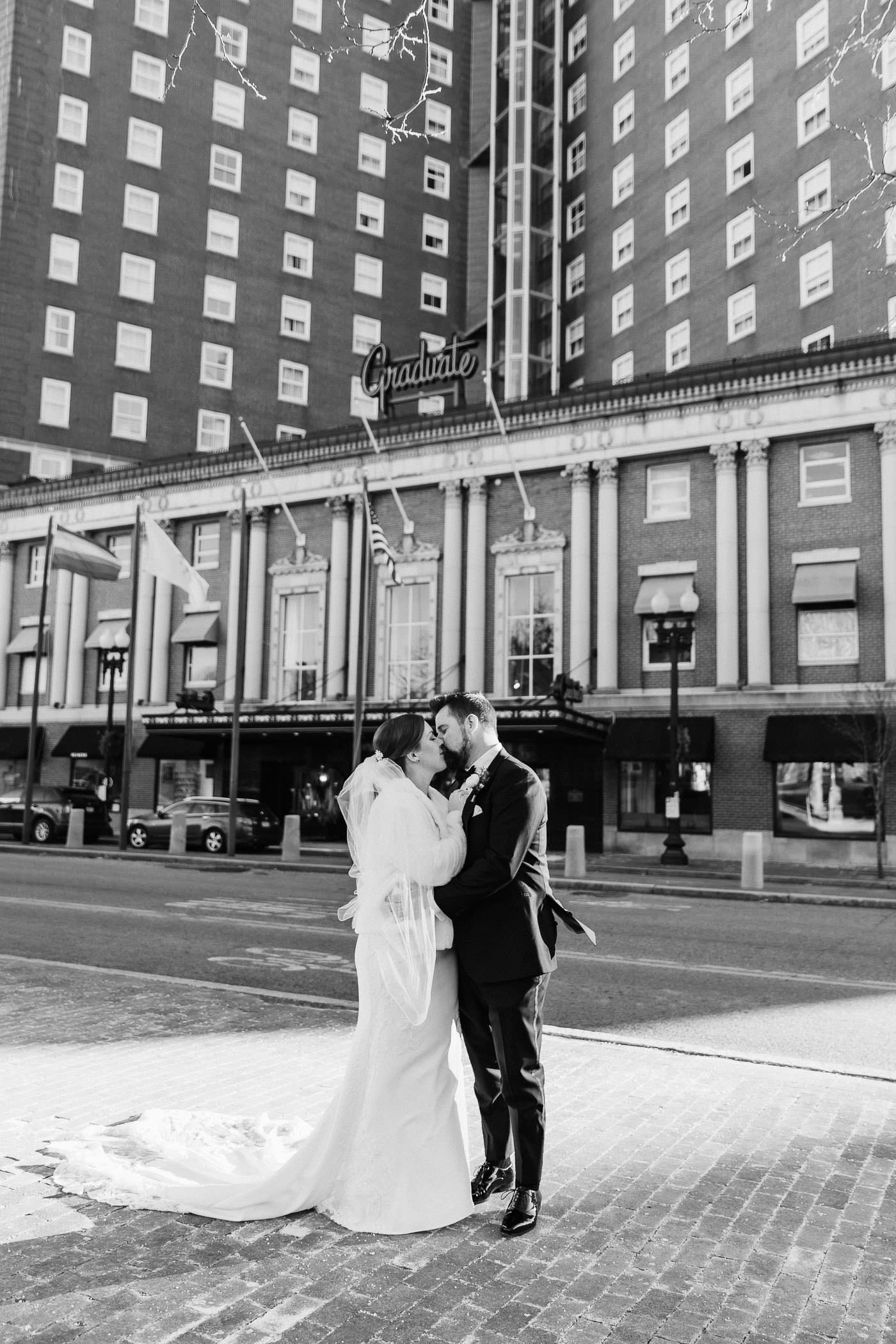 graduate providence biltmore ballroom winter wedding